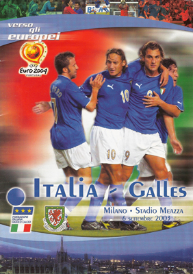 Italy v Wales: 6 September 2003