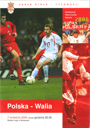 Poland v Wales: 7 September 2005