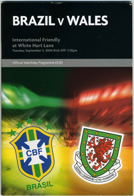 Wales v Brazil: 5 September 2006