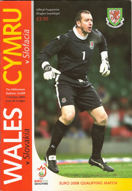 Wales v Slovakia: 7 October 2006