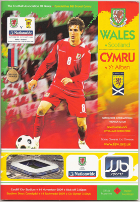 Wales v Scotland: 14 November 2009
