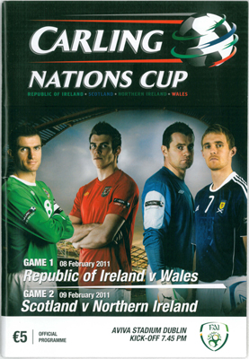 Republic of Ireland v Wales: 08 February 2011