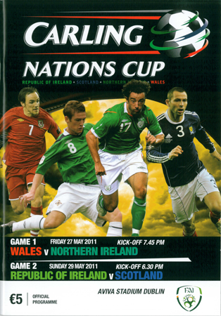 Northern Ireland v Wales: 27 May 2011