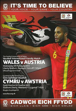 Wales v Austria: 6 February 2013