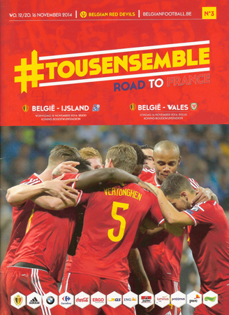 Belgium v Wales: 16 November 2014