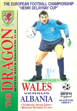 Wales v Albania 7 September 1994