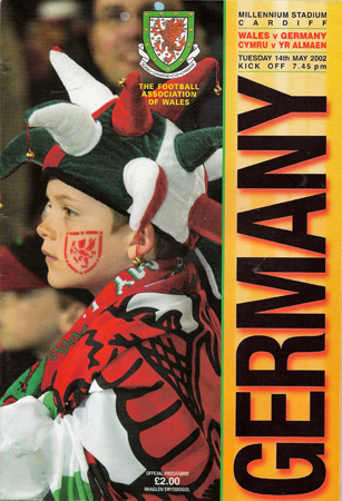 Wales v Germany 14 May 2002