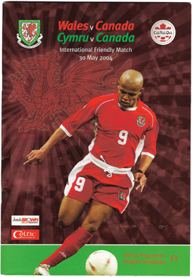 Wales v Canada: 30 May 2004