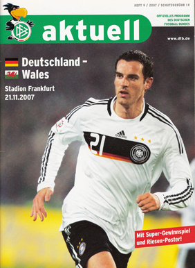 Germany v Wales: 21 November 2007