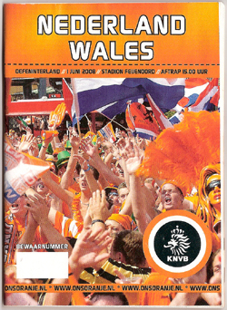 Netherlands v Wales: 01 June 2008