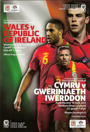 Wales v Ireland: 14 August 2013