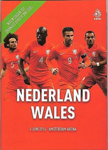 Netherlands v Wales: 4 June 2014
