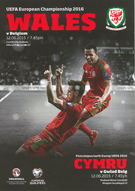 Wales v Belgium: 12 June 2015