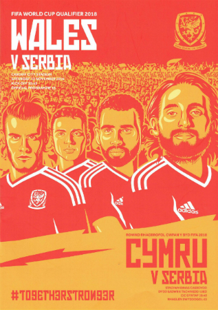 Wales v Serbia: 12 November 2016